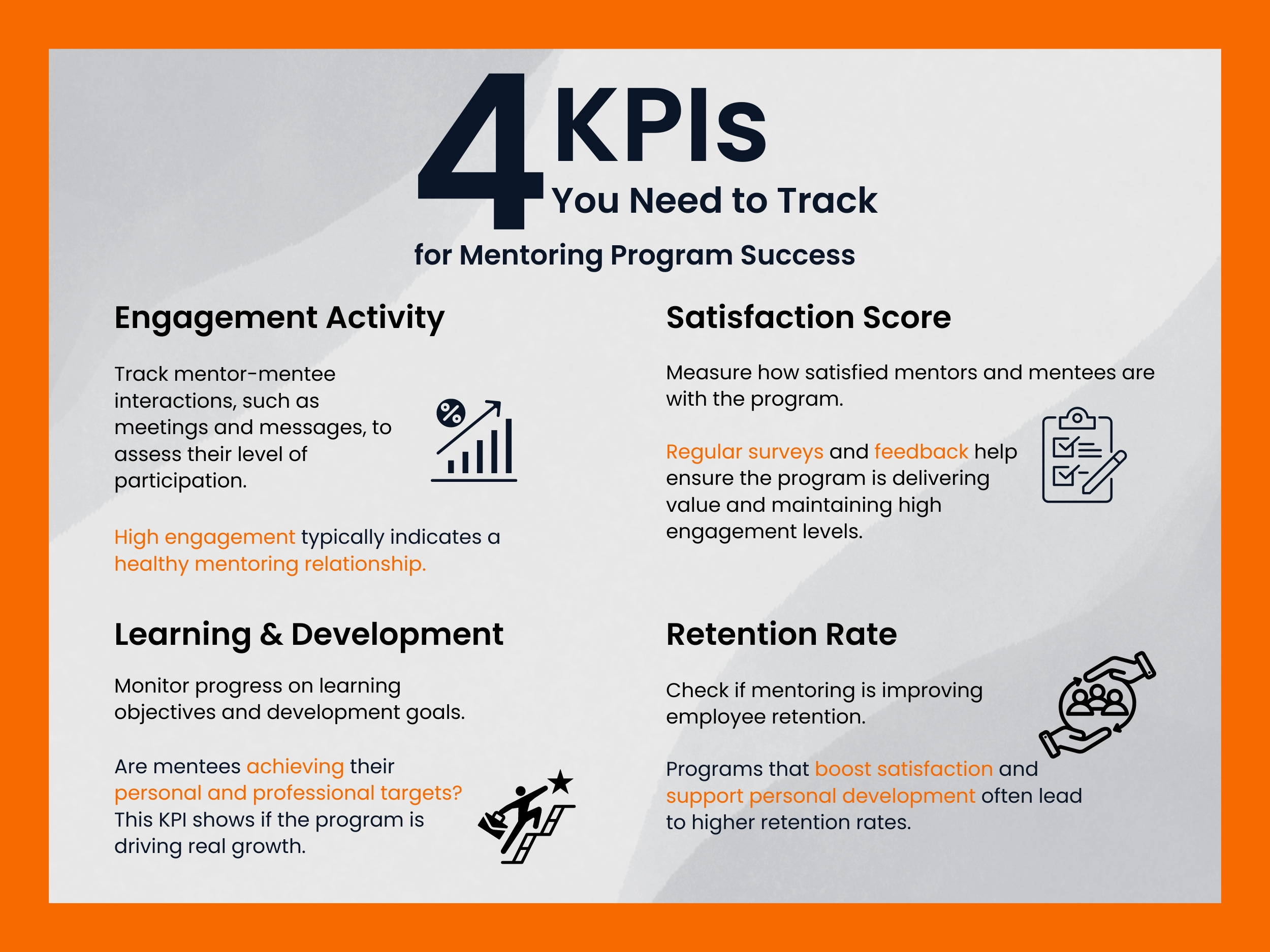 4 KPIs in Mentoring Program to Measure - Mentorink