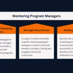 How can Mentoring Program Managers Effectively Attract and Retain Mentors for Their Programs?